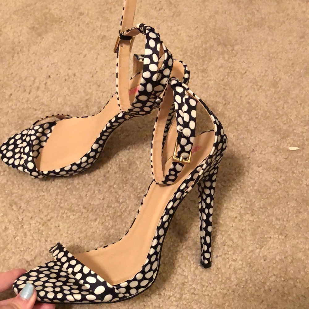 Polkadot Heels